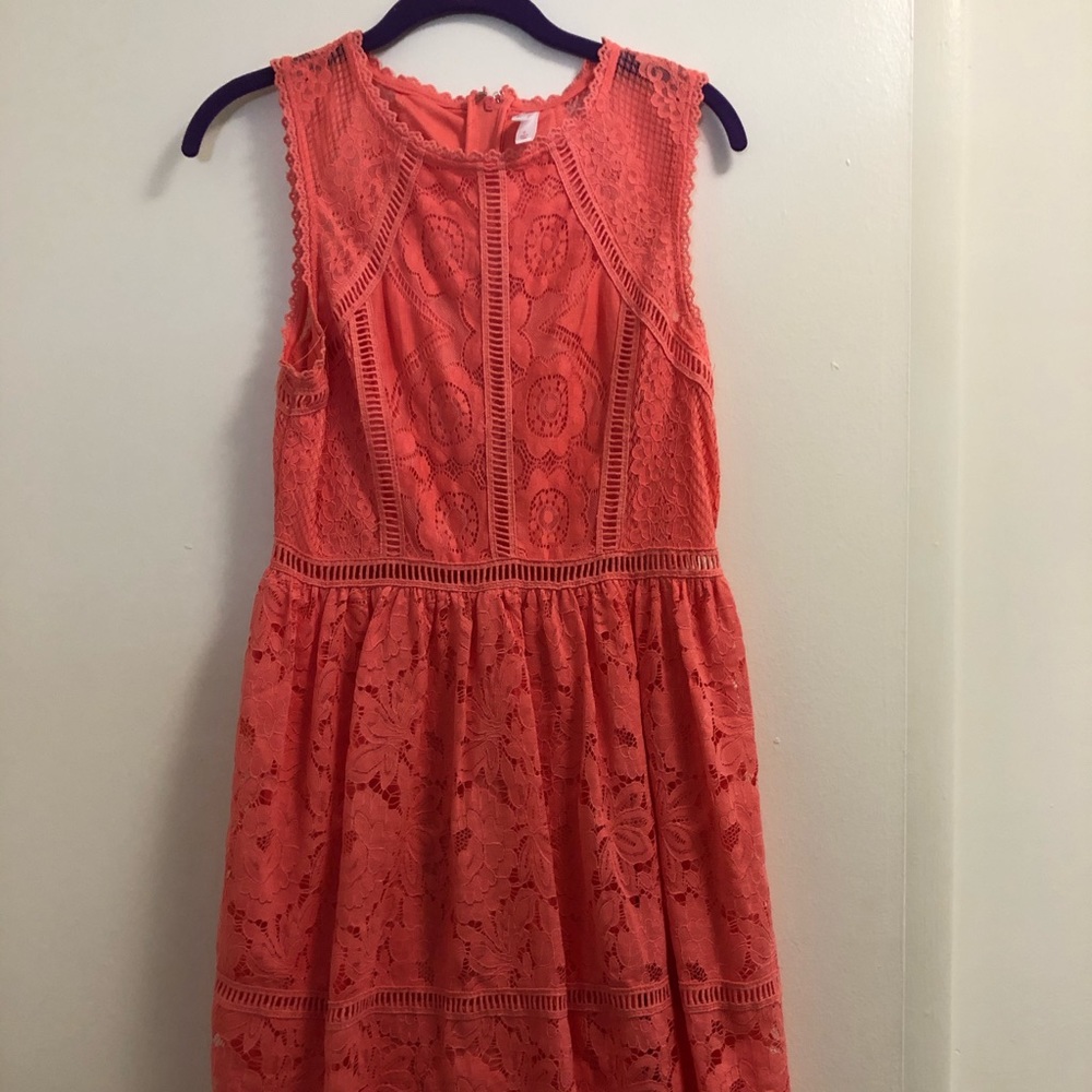 Lace Pink Dress